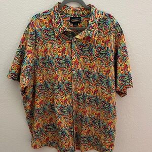 Daniel Cremieux Vibrant Swirl Men's Shirt
